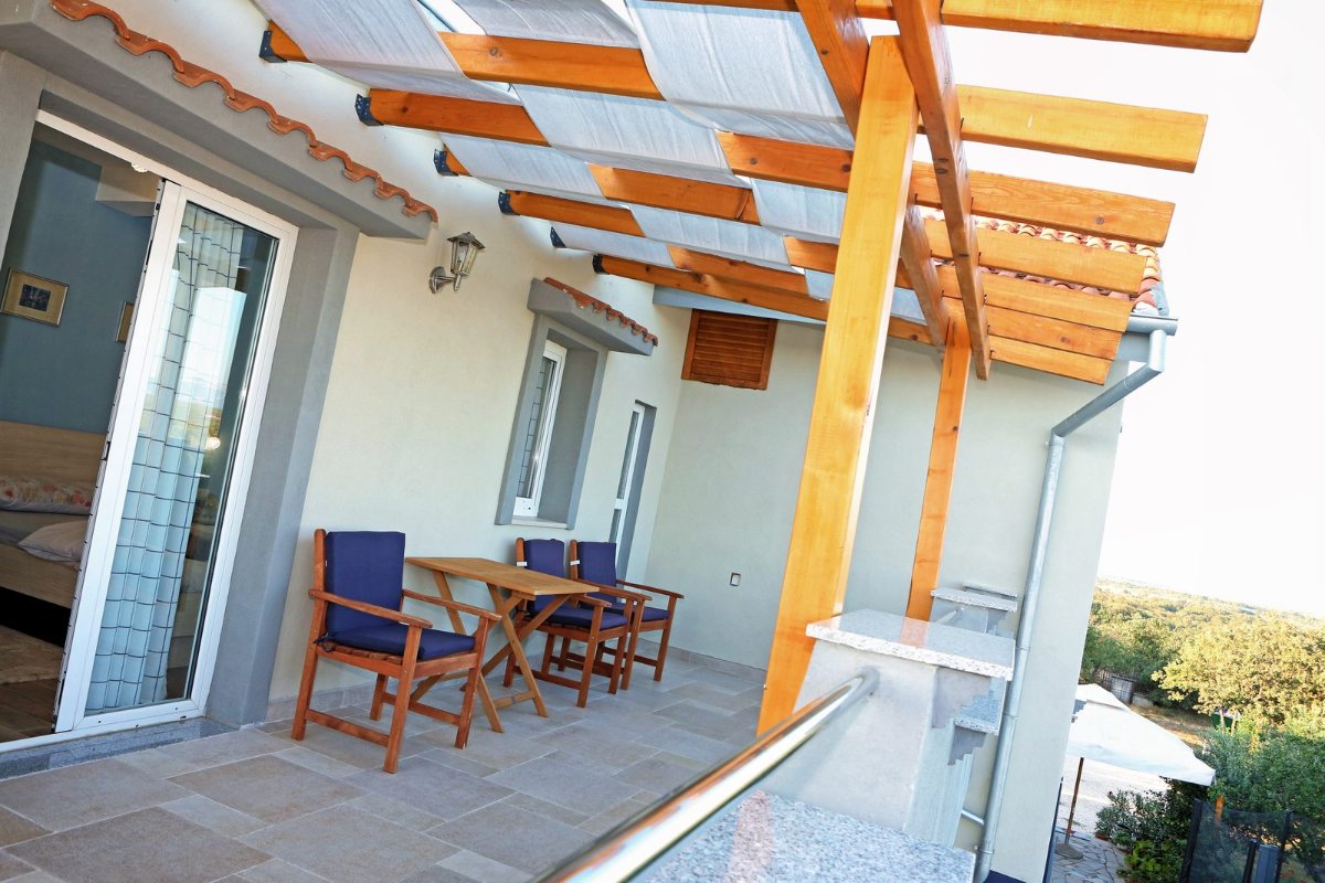 Upper terrace
